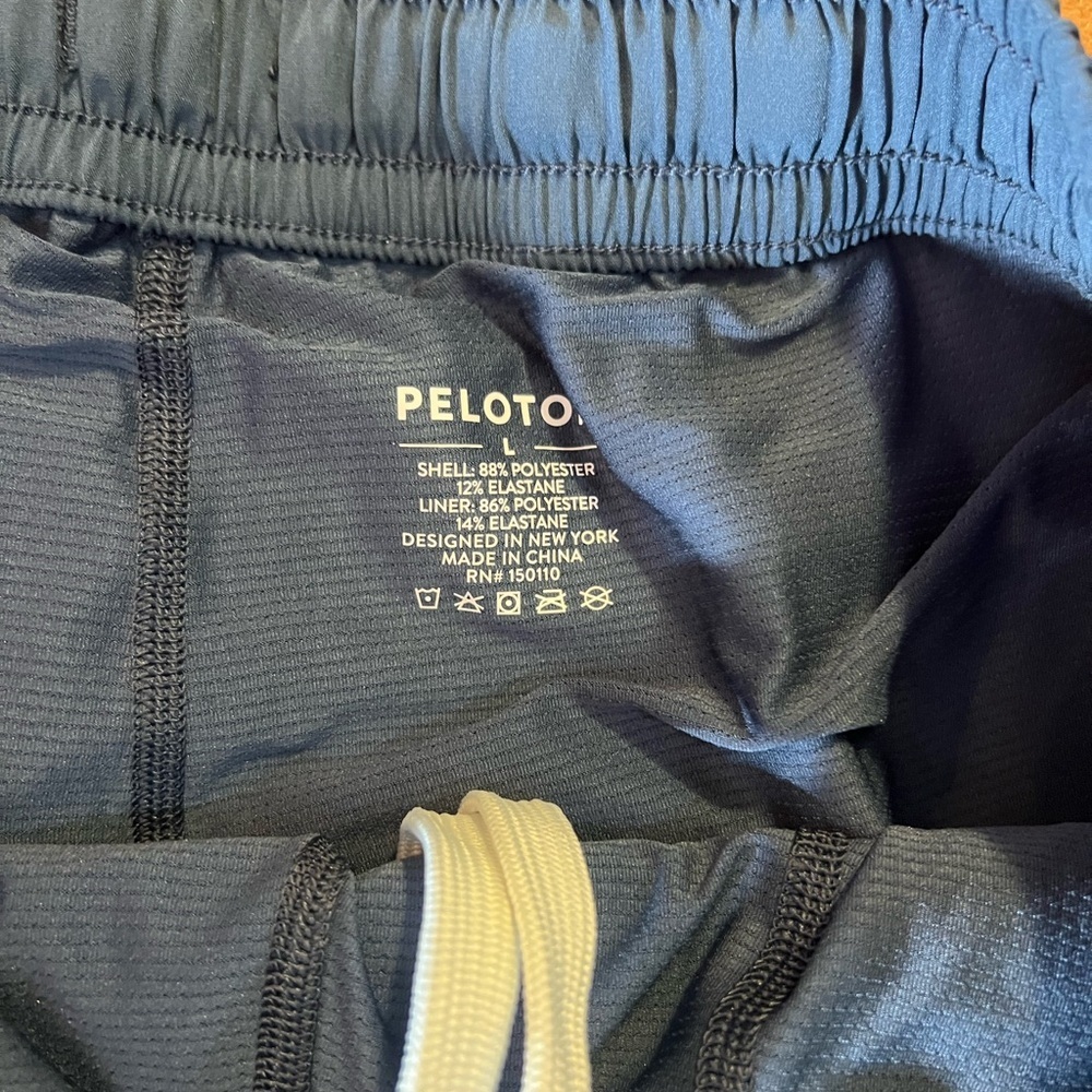 PELOTON 8” inch inseam Large Sessions Resistance Shorts - Men.Running, biking - Picture 3 of 6